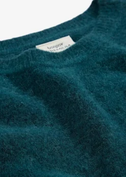 bonprix Bekleidung·Jeans|Premium^Wollpullunder mit Alpaka pfeffergrün